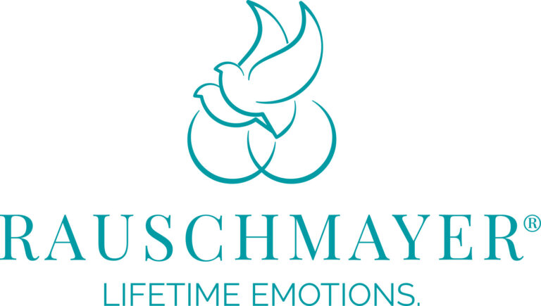 Rauschmayer_Logo with Lifetime Emotions_RGB_vertical_turquoise
